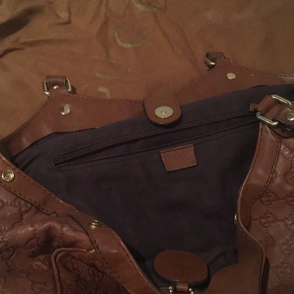 Authentic gucci brown bag - Picture 4 of 8